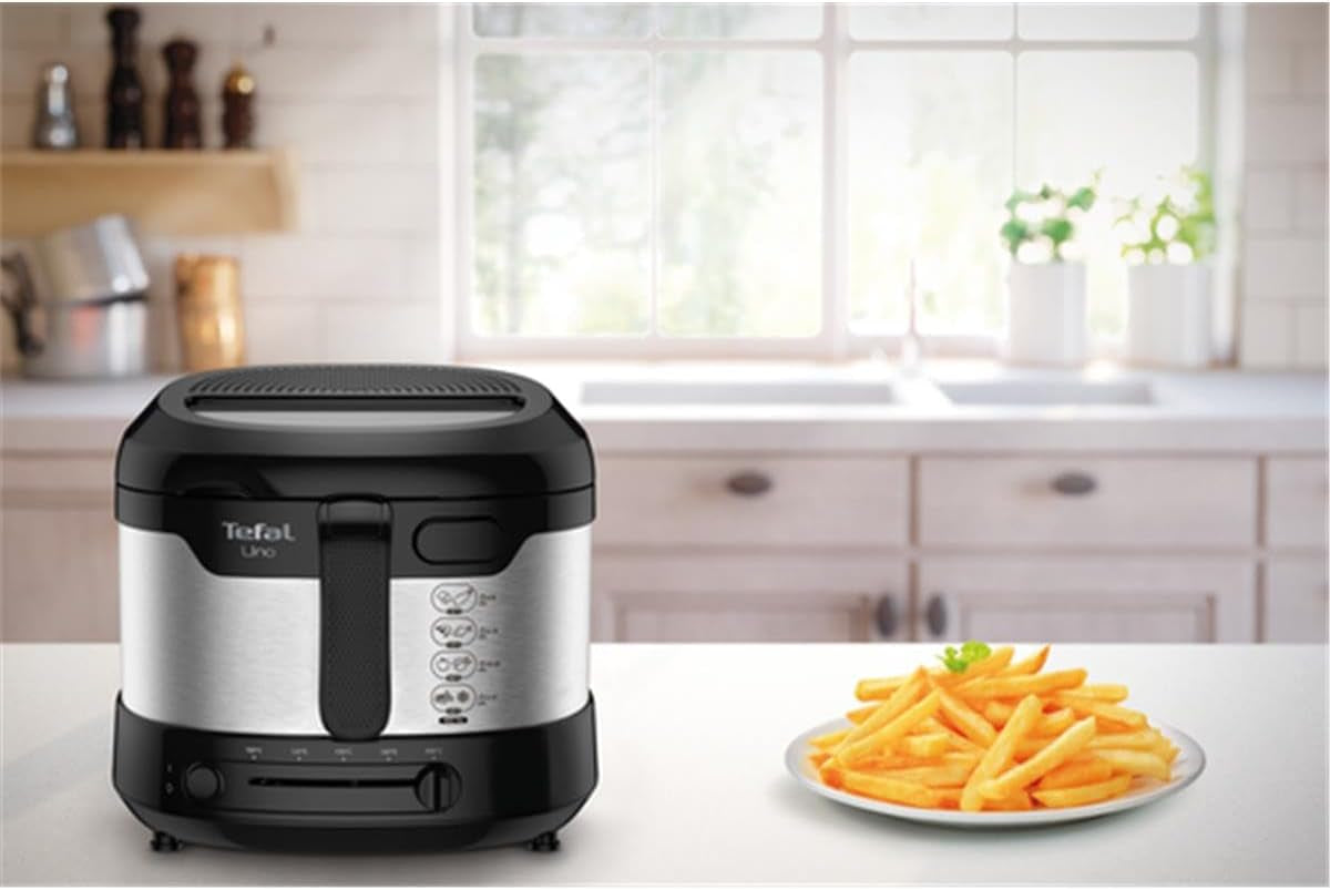 Friggitrice Tefal Uno M FF215D, 1470 Watt, capacità: 1 kg Naty Shop Elettrodomestici