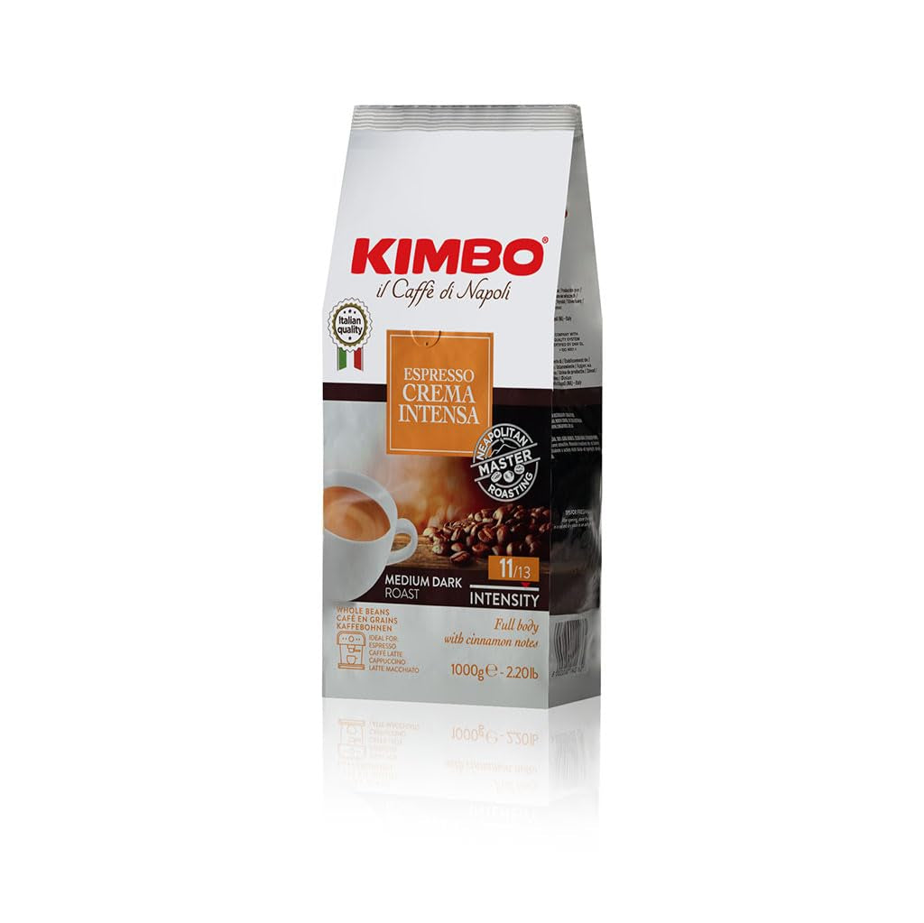 Caffè in grani intero Crema Intensa, tostatura media, sacchetto da 1 kg