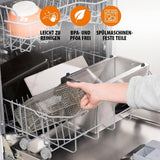 Friggitrice ad olio Tristar FR-6935, 2000 watt, 3 litri, termostato, zona fredda, 3-4 persone, metallo Elettrodomestici Naty Shop