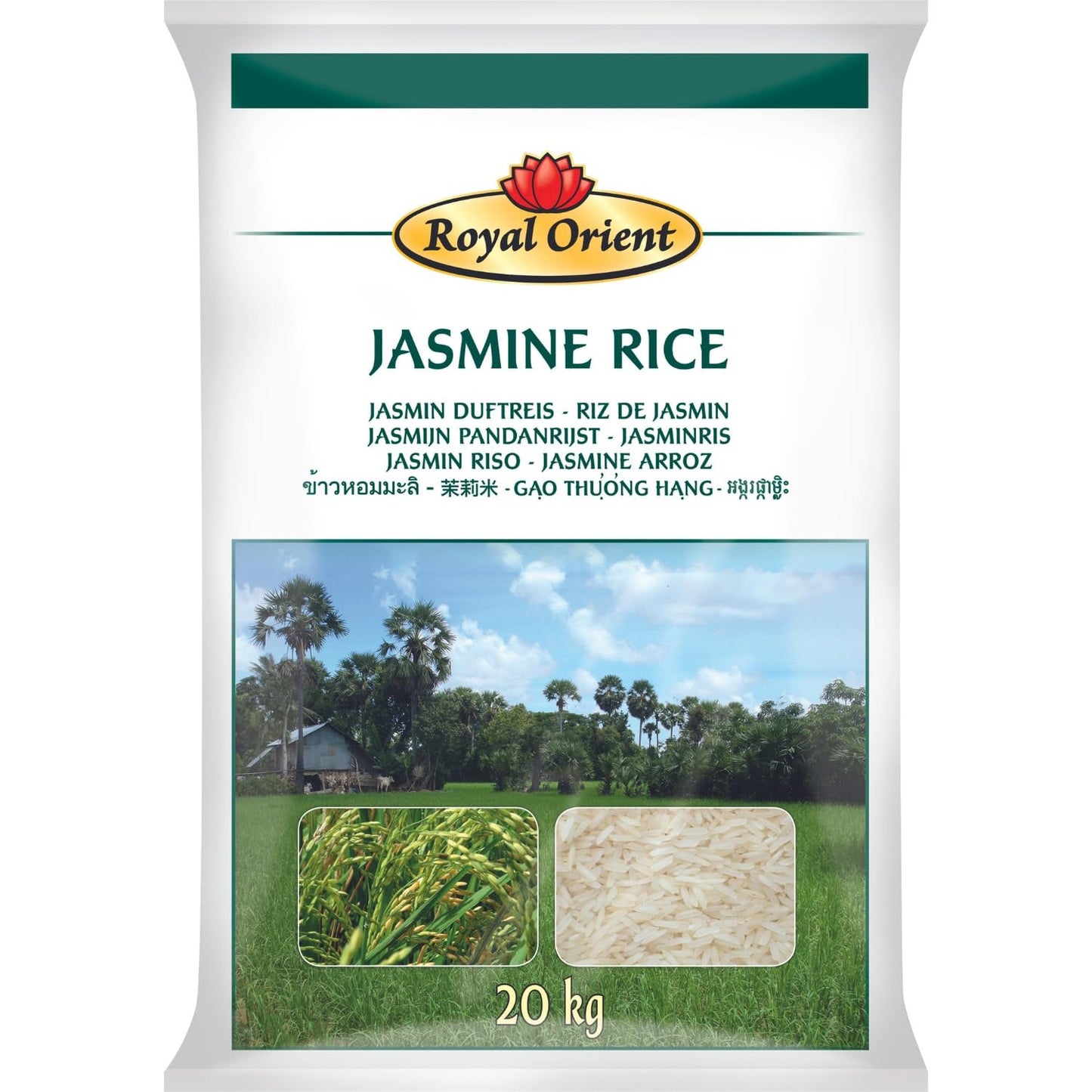 Royal Orient - Riso al gelsomino - (1 X 20 KG)