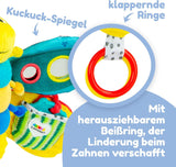Lamaze Giocattolo per Bambini "Freddie la Lucciola" Clip & Go, Giocattolo di Alta Qualità per i più Piccoli, Ciondolo con Impugnatura per Rafforzare il Rapporto Genitore-Figlio, da 0 Mesi, Diversi Colori Bebe Toys Naty Shop