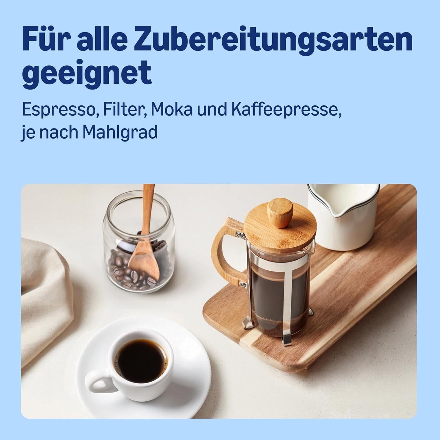 di Amazon Kaffeebohnen, entkoffeiniert, leggero Röstung, 2 kg (2 Packungen mit 1 kg), Rainforest Alliance zertifiziert