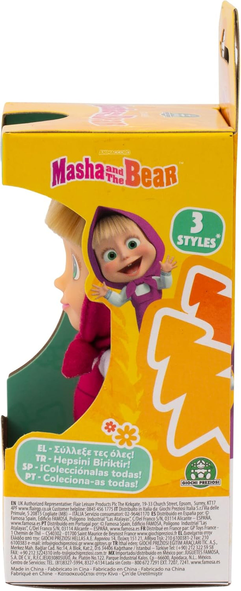 Masha e Michka Doll 12 cm Modello di abito estivo da collezione per 3 anni e oltre MHA001