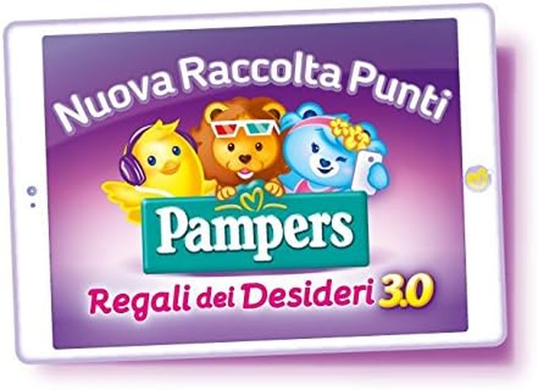 Pannolini Pampers Sun and Moon Midi, taglia 3 (4-9 kg), 120 pannolini