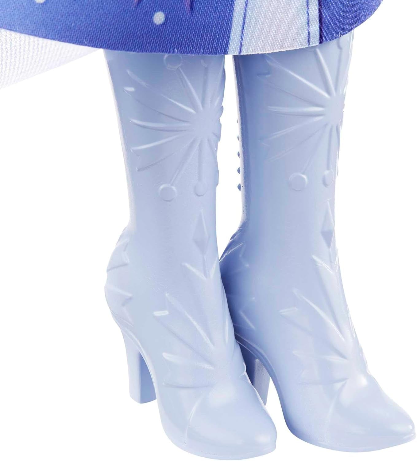 Mattel Disney Princess Elsa, bambola di Frozen in abito da viaggio, capelli biondi pettinabili, snodo articolato, gonna e stivali staccabili, regali Disney, giocattolo per bambini dai 3 anni in su, HLW48