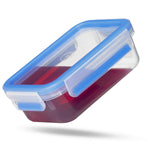 Emsa 508558 Contenitori per alimenti Clip & Close | Set da 3 pezzi | 3 x 1 litro | da -40 a +100 gradi | plastica | Sigillato al 100% | sigillo speciale per la freschezza Scatole per la conservazione degli alimenti Naty Shop