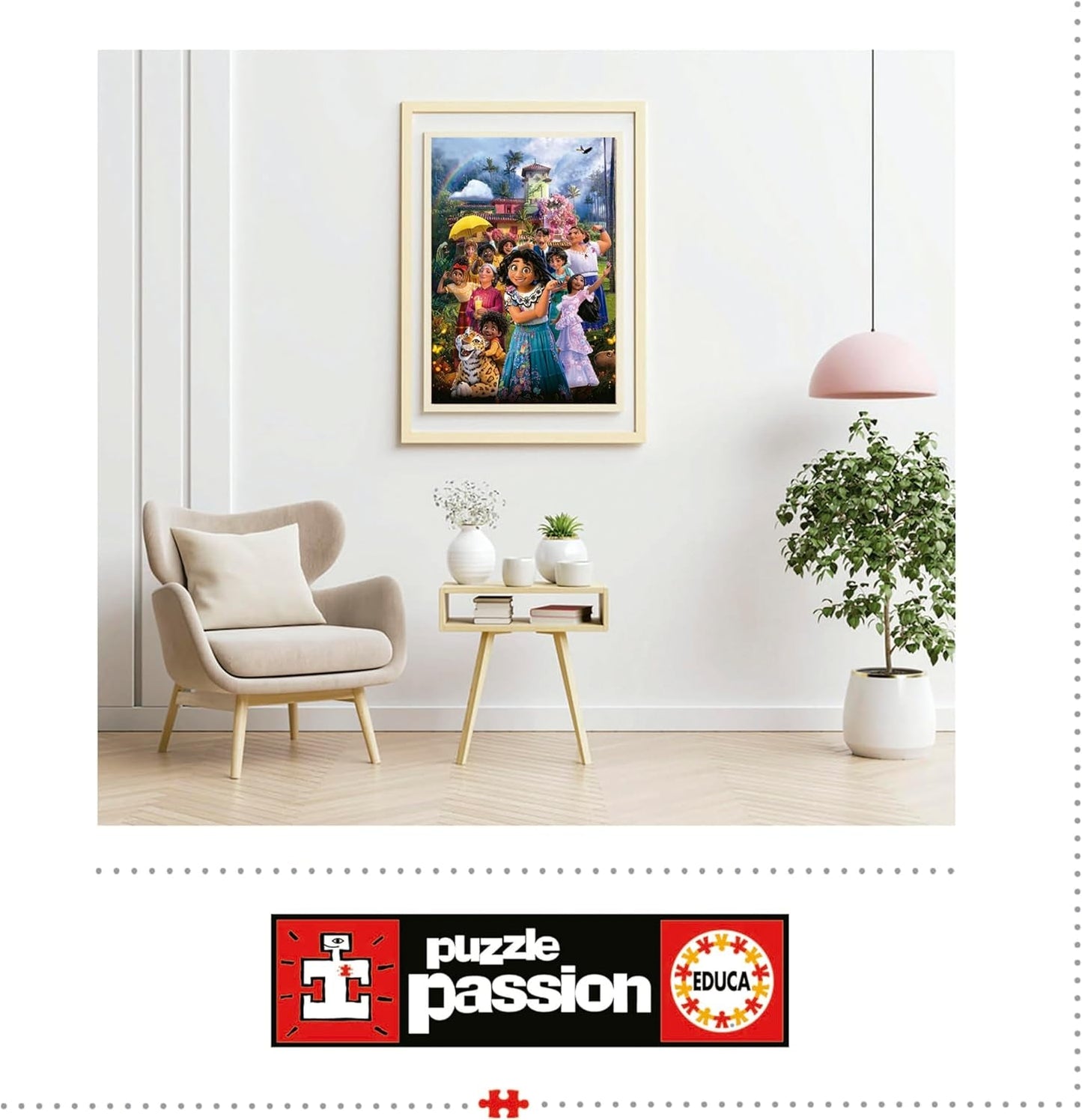 Educa - Puzzle 500 pezzi per adulti | Disney Encanto, puzzle 500 pezzi per adulti e bambini da 11 anni, puzzle per bambini (19572) Puzzle Naty Shop