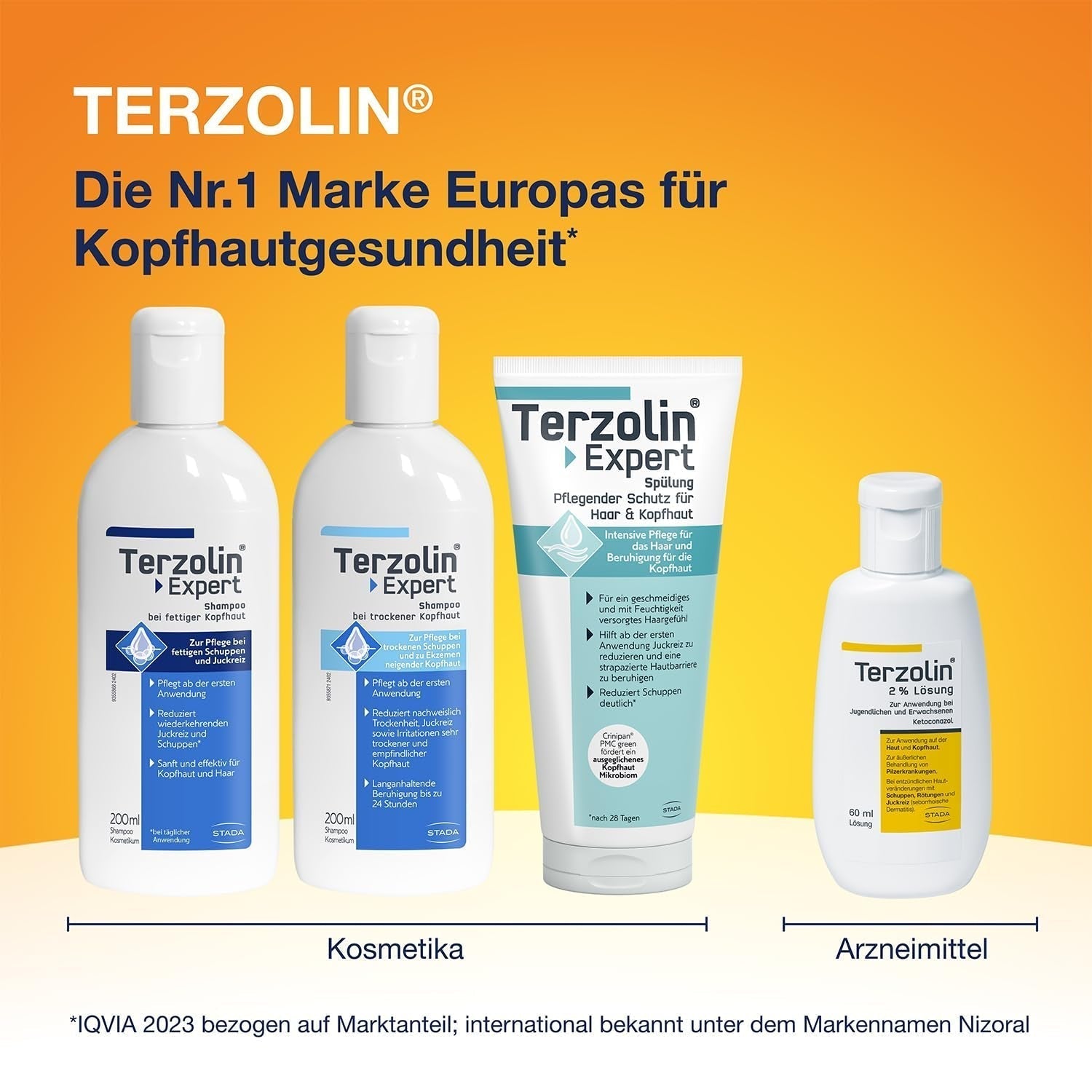 Terzolin Expert Shampoo per cuoio capelluto e capelli grassi, antiforfora, 200 ml Doccia e bagno Terzolin