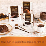 Lindt Schokolade - PASTICCERIA Mousse Au Chocolat | 6 X 110 G | Preparazione Per 4 Porzioni Di Mousse Fluffige Al Cioccolato Aus Finester Schokolade | Pasticceria | Retromix | Schokoladengeschenk Mix per cuocere e cucinare Naty Shop