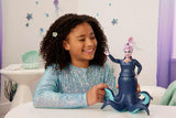 Mattel DISNEY Ariel La Sirenetta - Ursula con tentacoli, collana staccabile e chignon color lavanda per un divertimento senza fine con lo styling, adatta a bambini dai 3 anni in su, HLX12