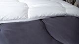 Trapunta Abeil, Bicolore, 220 X 240 Cm, Bianco e Grigio Trapunte e Trapunte Naty Shop