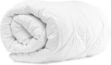 Coperta estiva Komfortec 135X200 cm, 170 g/m², Coperta estiva sottile e leggera, coperta anallergica, Piumini e trapunte bianche Naty Shop 200 X 200 cm Coperta per tutte le stagioni