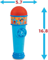 Blu e suggerimenti Microfono blu Indizi blues Giocattolo per cani cartone animato per ragazzi e ragazze dai 3 anni in su Giocattoli multicolori per bambini Naty Shop