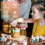 Miscela di oli, colorante alimentare rosa a base di olio, altamente concentrato, per cioccolato, fondente, biscotti, torte da forno, macarons, decorazione di torte fai da te, guarnizioni per impasti - 20 ml
