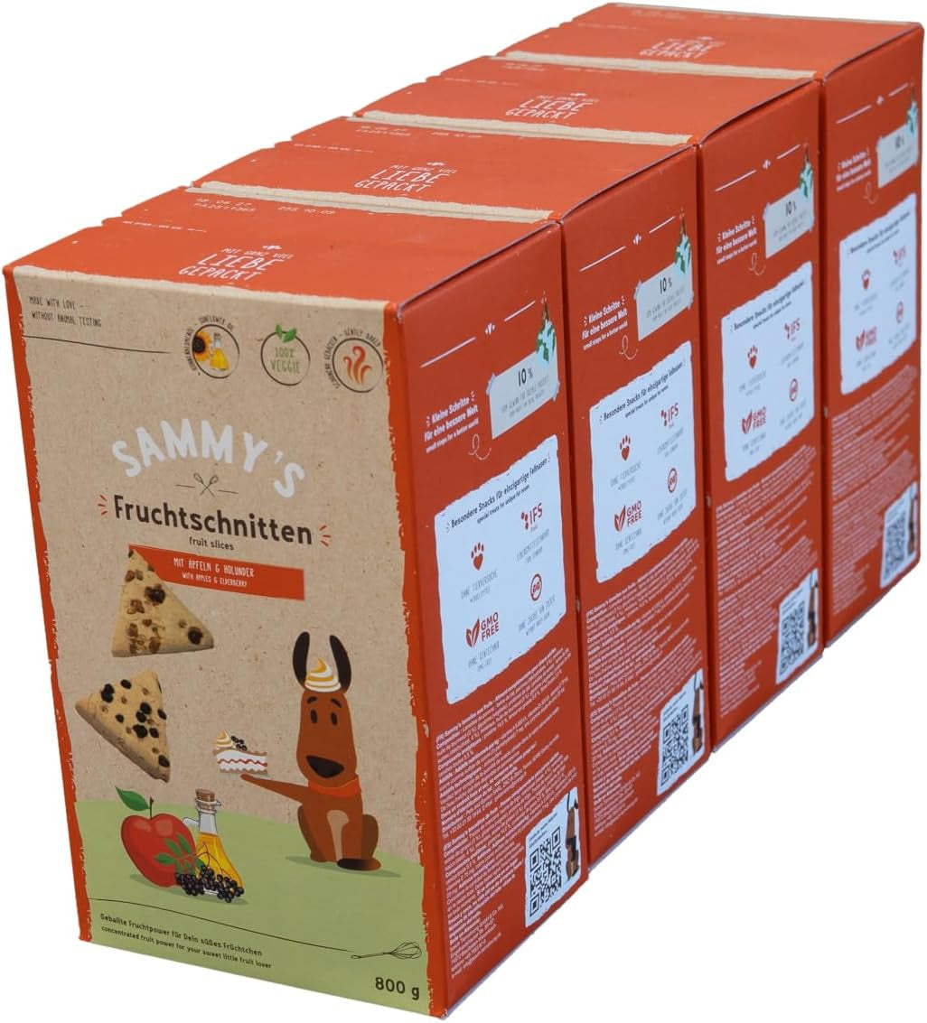 Monete di muesli di Sammy | Snack croccanti al forno per cani | 5 monete di muesli ai cereali per il tuo grande amico peloso (30 kg+) | 1 chilogrammo