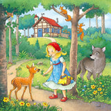 Ravensburger Puzzle per bambini - 08051 Rapunzel, Cappuccetto Rosso e il Re Ranocchio - Puzzle per bambini dai 5 anni in su, con 3X49 pezzi Puzzle Naty Shop