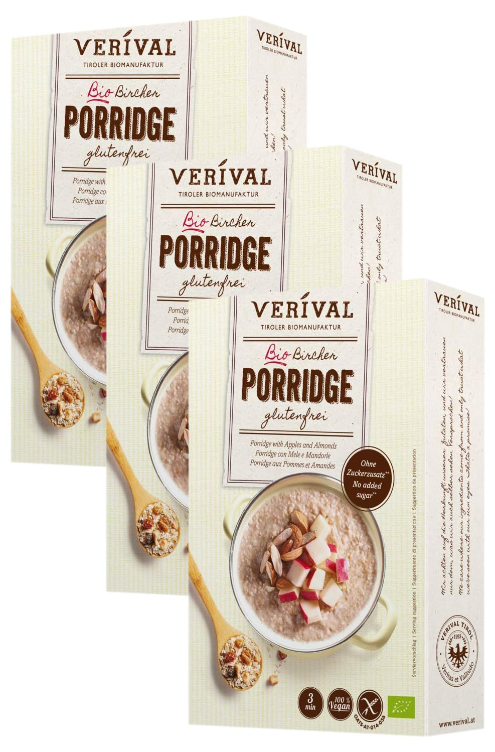 Porridge di betulla Verival | 1 confezione da 350 g