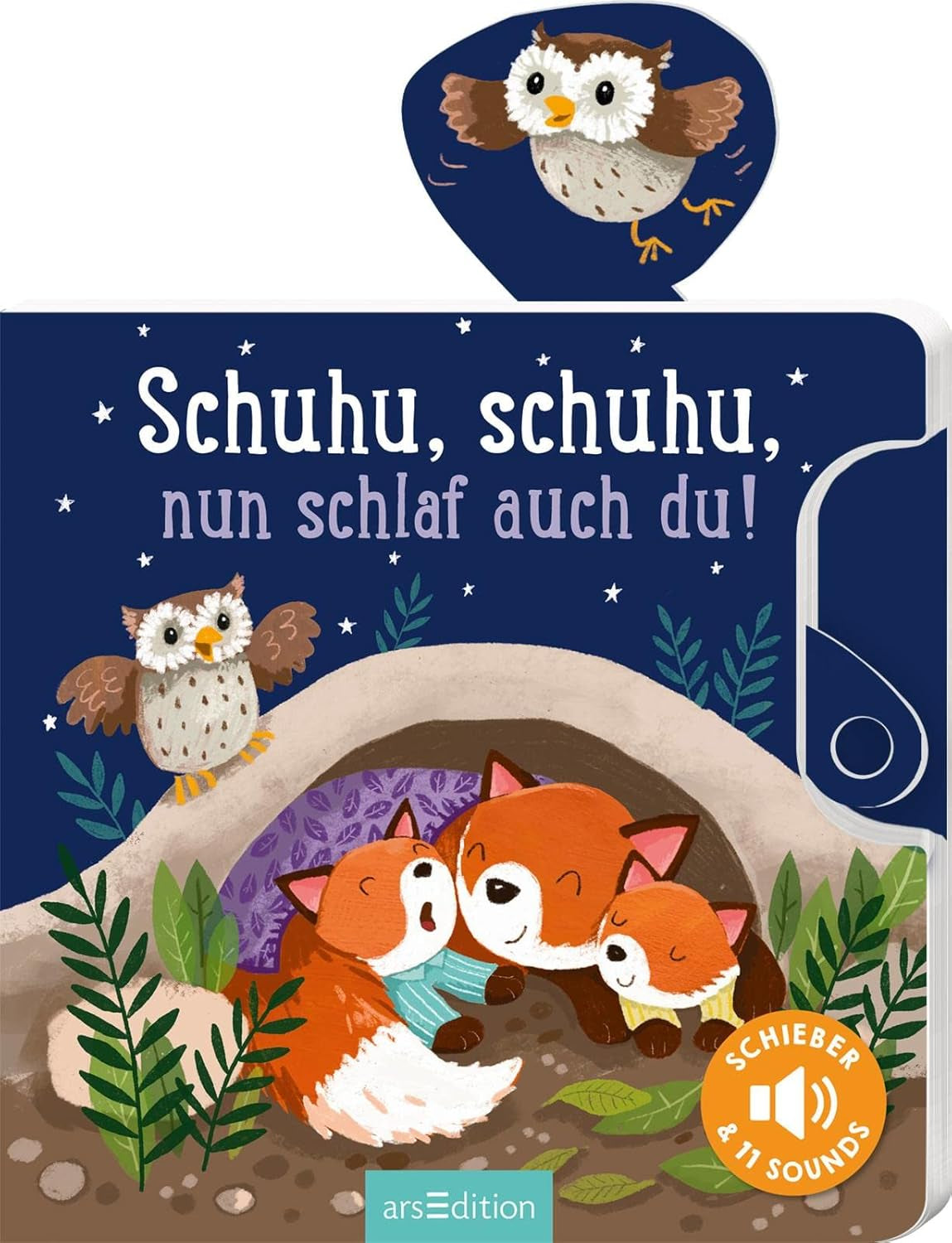 Sciò, sciò, adesso dormi anche tu!: Slider e 11 suoni | Un libro innovativo con suoni slider per i più piccoli dai 18 mesi di età Bebe Naty Shop Toys