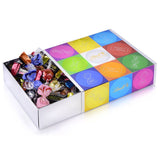 Assortimento di cioccolato (37 palline LINDOR, 24 Mini bastoncini Hello, 10 Mini Fioretto), regalo di cioccolato (1 x 815 g) e Mini Emoti HELLO, cioccolato al latte in 5 disegni emoticon, 164 g