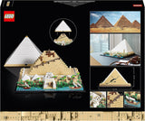 LEGO 21058 Architecture La Piramide di Cheope Kit di costruzione per l'artigianato come hobby creativo, Idea regalo per adulti, uomini, donne, madre, padre, attività creativa, collezione di monumenti famosi Set di costruzione Besuche den LEGO-Store