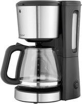 Macchina per caffè espresso WMF Bueno con caraffa in vetro, caffè filtro, 10 tazze, pulsante on/off, sistema antigoccia, filtro oscillante, arresto automatico, piastra riscaldante, 1000W