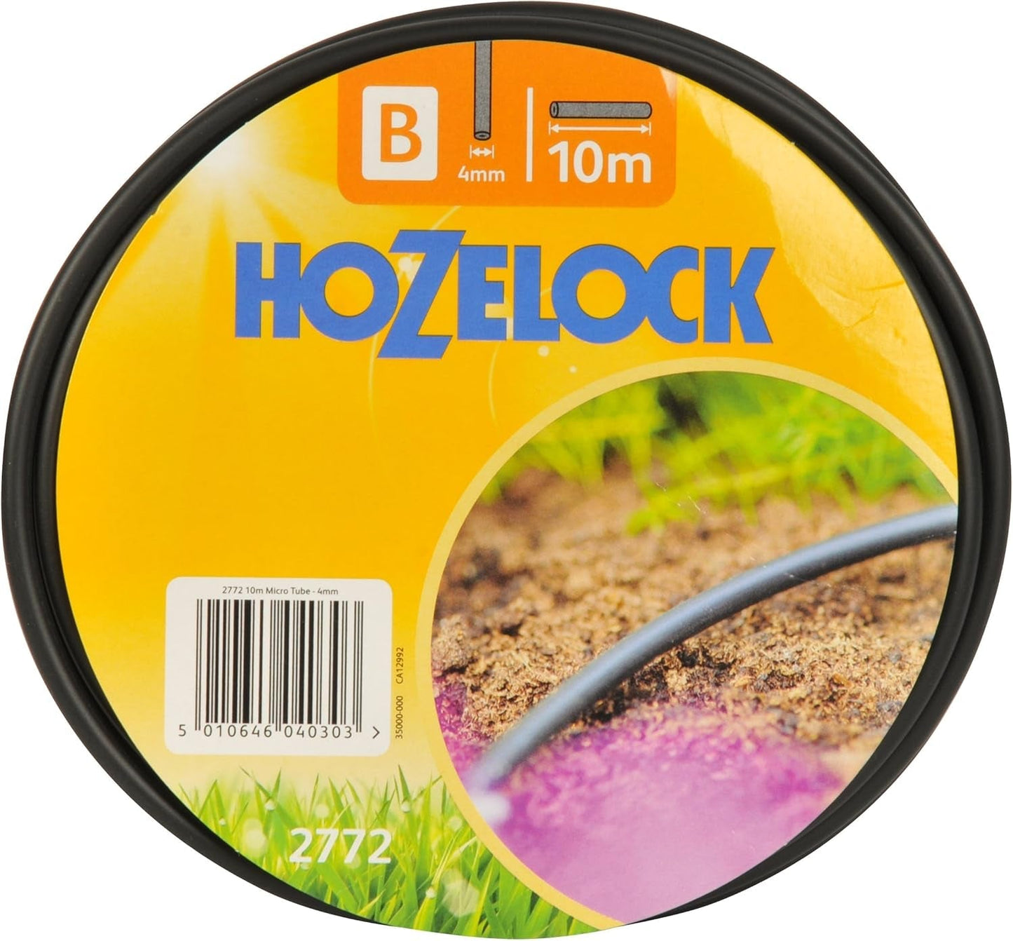 Microtubo Hozelock 2772P0000 4 mm - 10 m, nero, 18,2x18,2x4,3 cm,