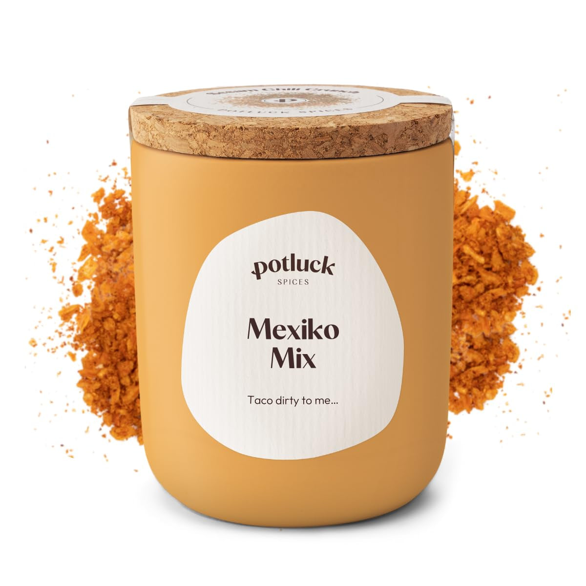 Potluck | Spezie per kebab e gyros | Gewürzzubereitung im Keramiktopf | 50g| Vegano, senza glutine e con ingredienti naturali