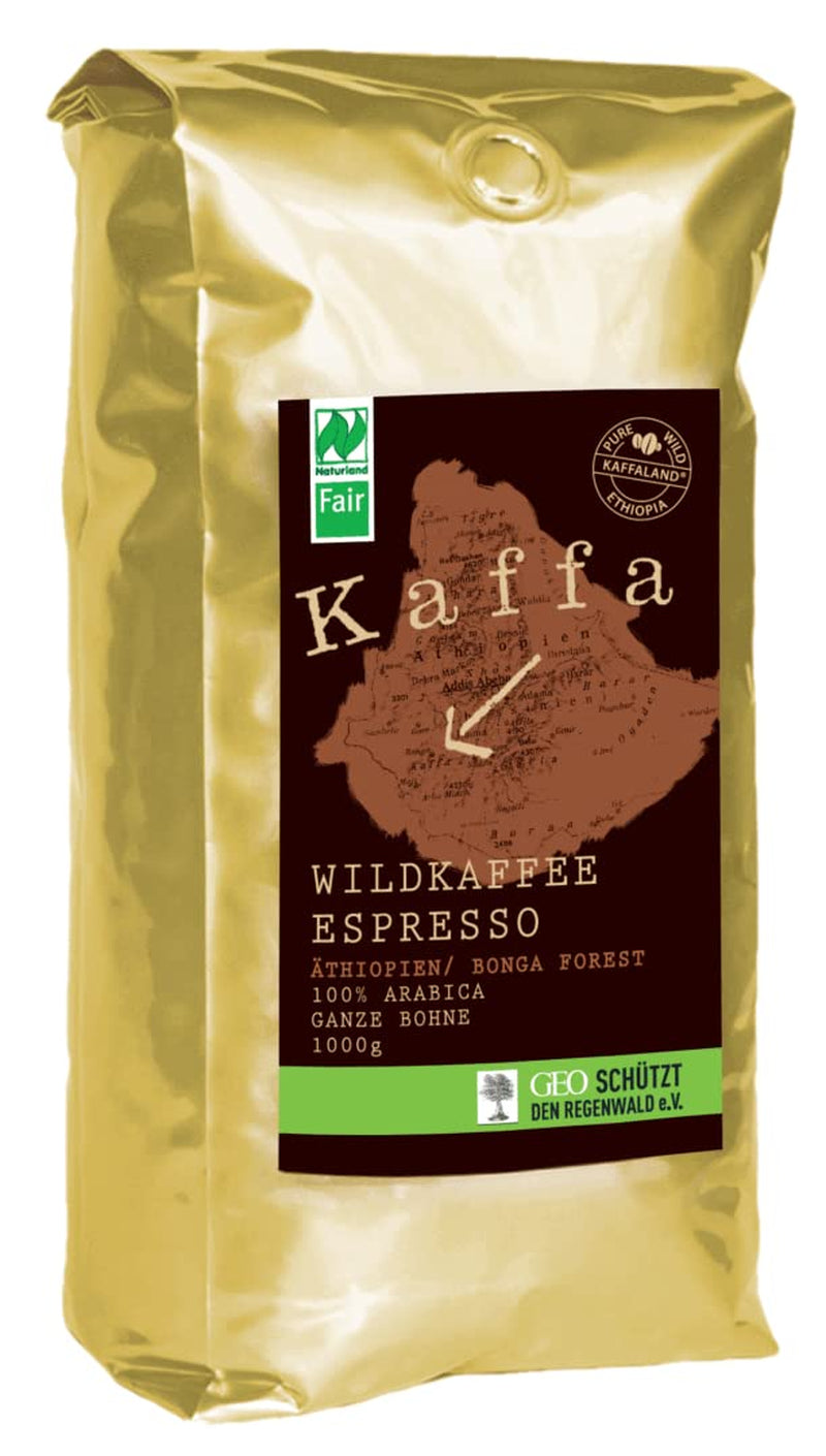 Wild Coffee caffè espresso biologico in grani 1000 g