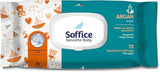 Feuchttücher für Neugeborene, 72 Stück, Pop-Up Argan – Zubehör und Produkte für Die Hygiene Des Babys, Ideal Für Diadelwechsel und Kindergarten – Baby Wipes Sanft und Reinigend – 12 Packungen Naty Shop