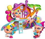The Bellies from Bellyville - Beetree House, Beasties House Bellies Friends, Accessori per Bambole, Regali (Famosa 700015795) Naty Shop Dollhouses