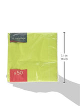 , tovaglioli 2 strati 33 X 33 X 50 cm, verde, 50 pezzi