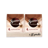 Cialde per cappuccino, 10 x 8 cialde, 80 cialde per caffè, inclusa Pad Dose