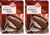 RUF torta di mele, torta di mele per una torta di mele con crema e zucchero, torta di mele, vegan Naty Shop Maulwurfkuchen 425 G (confezione da 2)