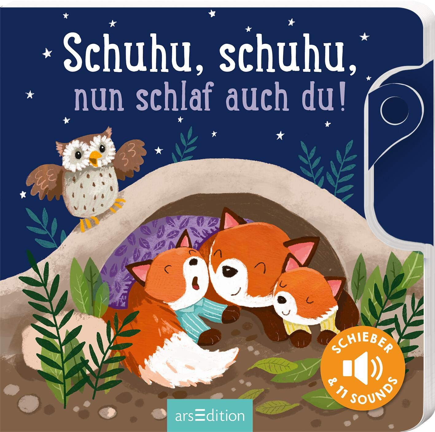Sciò, sciò, adesso dormi anche tu!: Slider e 11 suoni | Un libro innovativo con suoni slider per i più piccoli sopra i 18 mesi Baby Toys Naty Shop Book