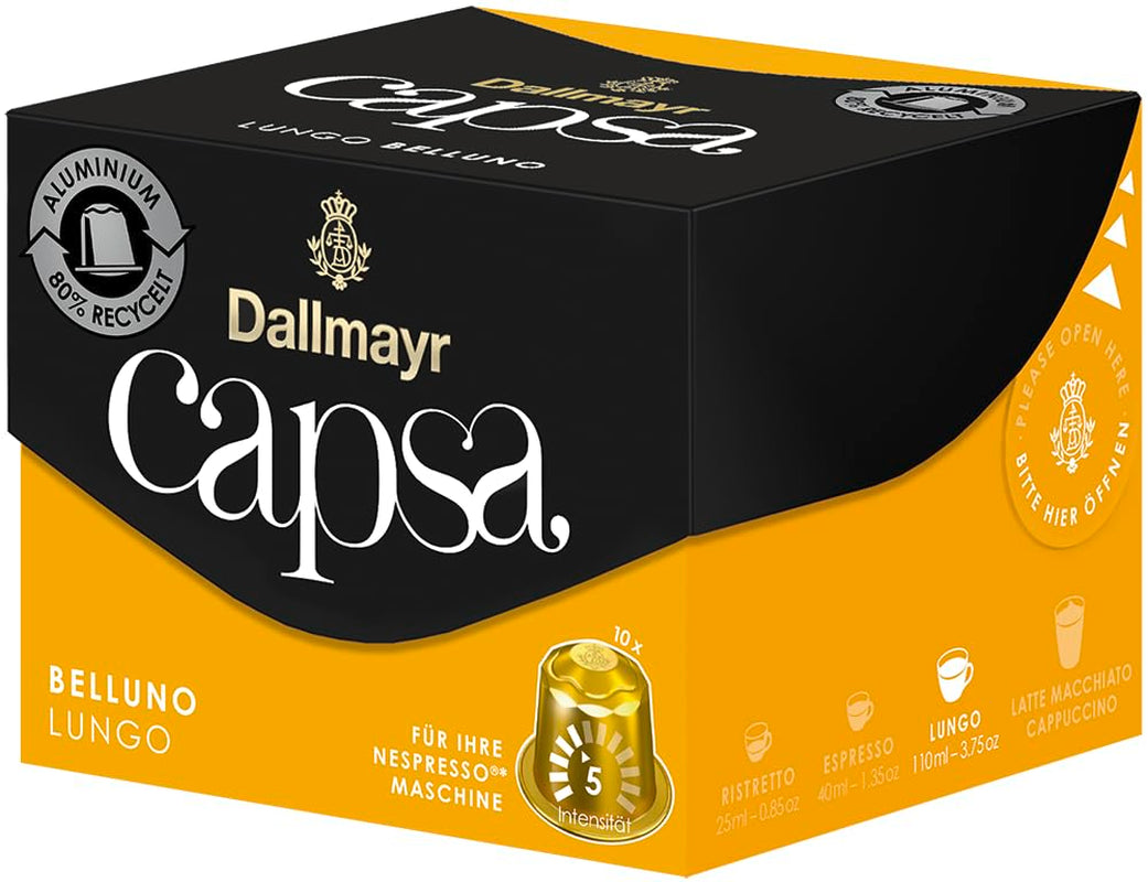 Capsule Lungo Belluno 10 Capsule