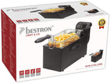 Friggitrice ad olio Bestron con tecnologia zona fredda, 3,5 litri, 2000 watt Elettrodomestici Naty Shop