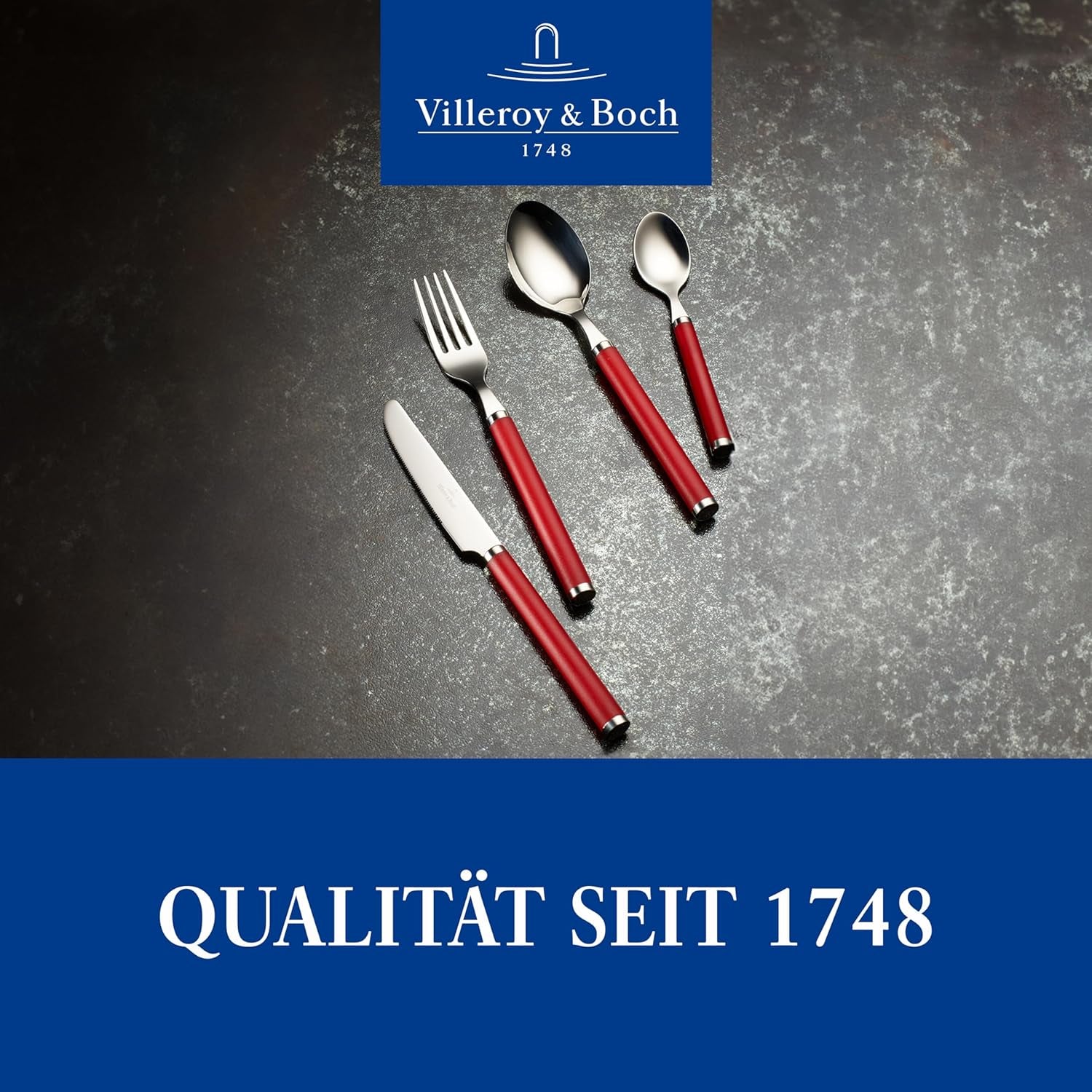 Villeroy & Boch – Gioca! Set posate Rose Rosse 30 pezzi Kitchen Naty Shop