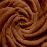 Soleil D'Ocre, coperta in flanella, 180 X 220 Cm, Calin Terra Piumini e trapunte Naty Shop