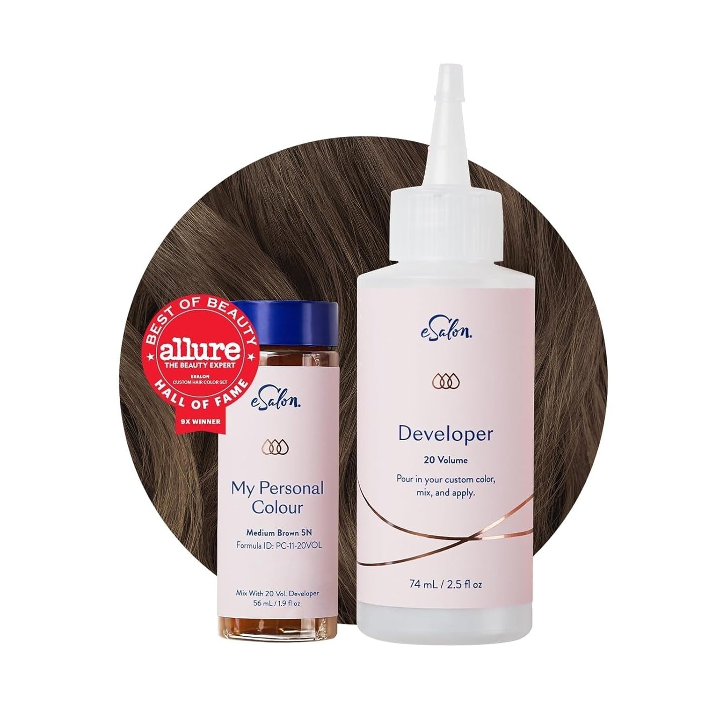 Set Tintura Per Capelli Permanente Copertura Del Grigio Al 100% Colorazione Domestica 0% Ammoniaca Tinture Per Capelli Tinture Per Capelli Multidimensionali Tinture Per Capelli Professionali Naty Shop Tintura Per Capelli Marrone Medio 5N