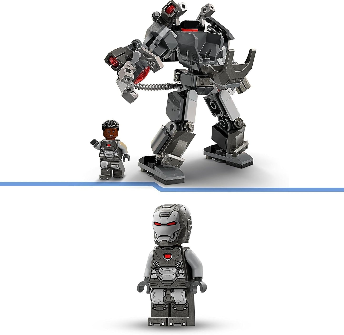 LEGO Marvel War Machine Mech 3-Shooter Supereroe Giocattolo costruibile per bambini MCU Action Figure leggendaria Regalo per ragazzi e ragazze di 6 anni 76277 Set da costruzione Beuche den LEGO-Store