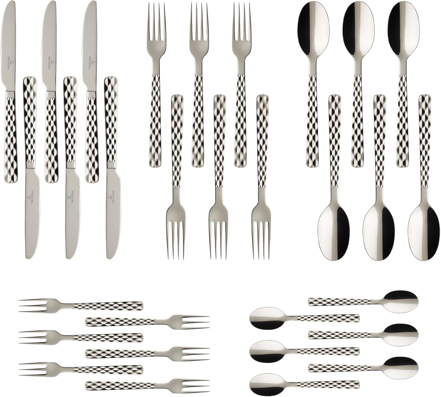 Villeroy & Boch - Boston set posate 30 pezzi, 6 persone Kitchen Naty Shop