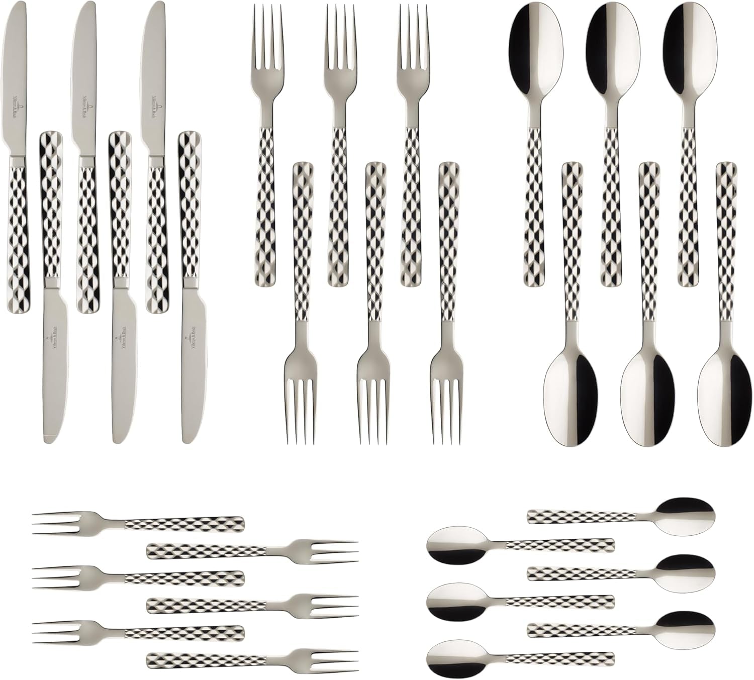 Villeroy & Boch - Boston set posate 30 pezzi, 6 persone Kitchen Naty Shop