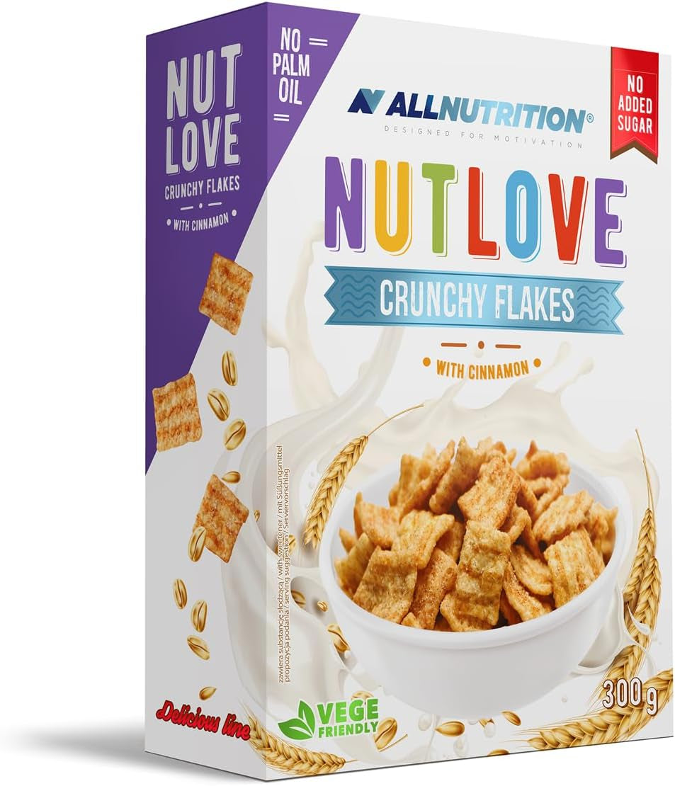 Allnutrition Nutlove Fiocchi Croccanti con Cannella 300G Cereali Naty Shop Titolo predefinito