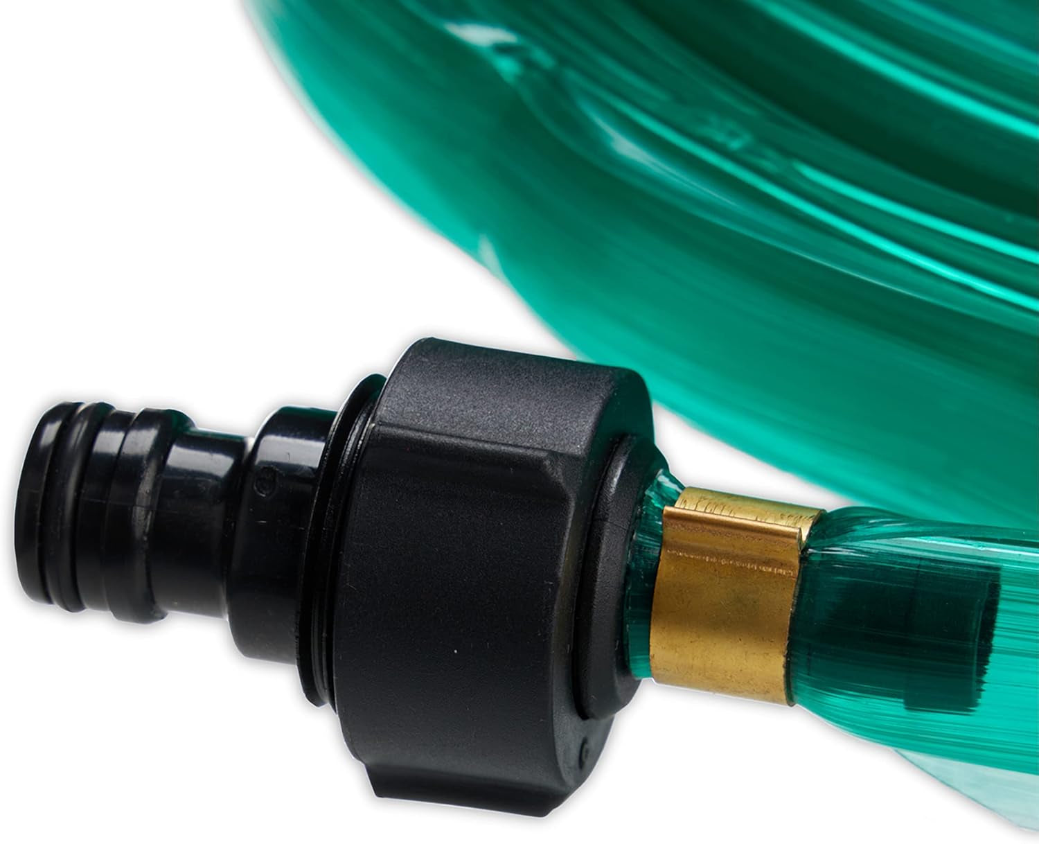 Relaxdays Tubo per irrigazione lunghezza 5 m, irrigazione uniforme degli strati del giardino, piatto, pronto per il collegamento, tubo per irrigazione, verde