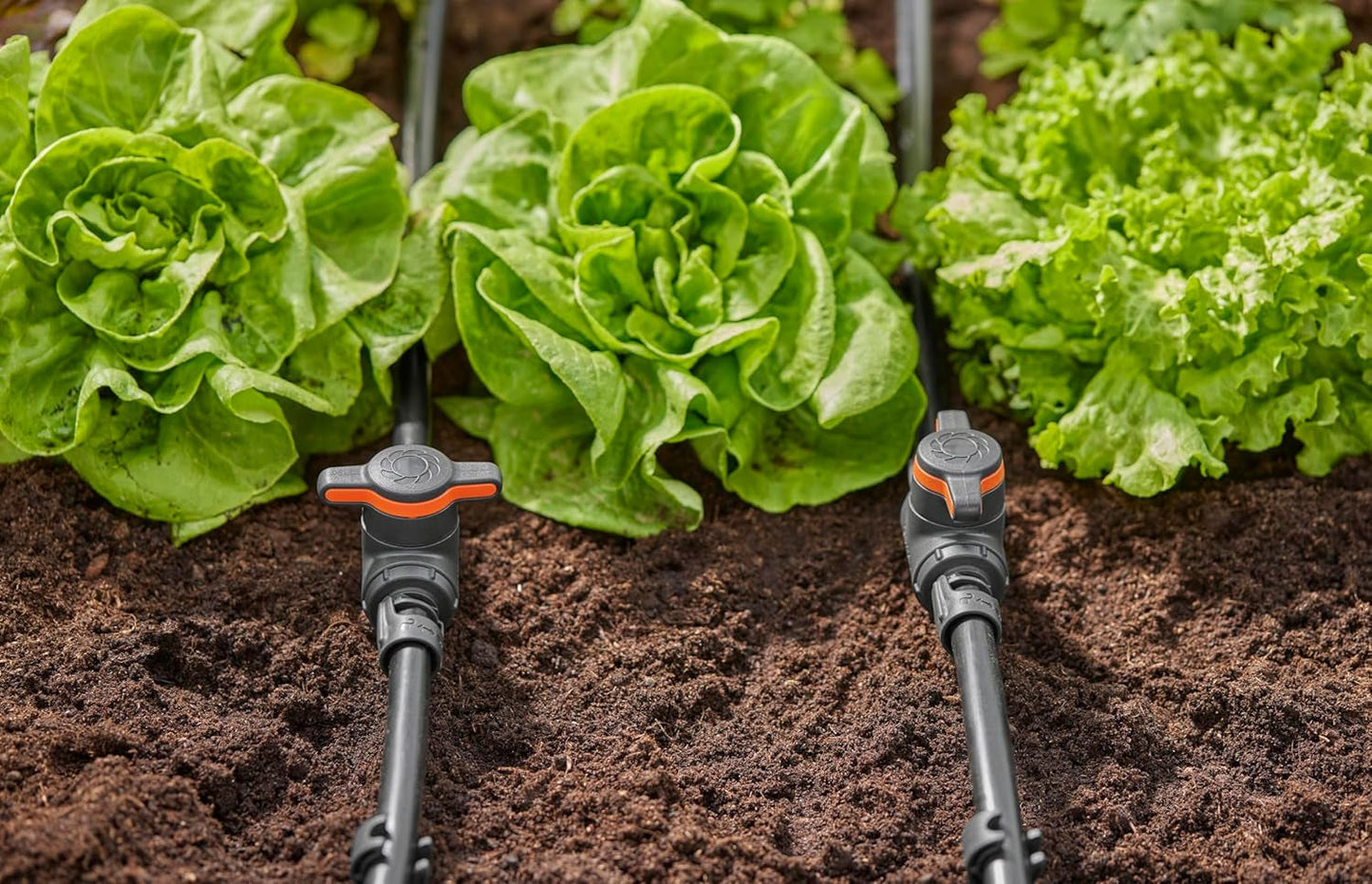 Valvola di regolazione e intercettazione Gardena Micro-Drip-System 13 mm (1/2 pollice): semplice chiusura dei tubi e regolazione continua del flusso d'acqua, accessorio per la posa dei tubi gocciolanti (13207-20)