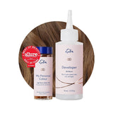 Set Tintura Per Capelli Permanente Copertura Del Grigio Al 100% Colorazione Domestica 0% Ammoniaca Tinture Per Capelli Tinture Per Capelli Multidimensionali Tinture Per Capelli Professionali Naty Shop Tintura Per Capelli Marrone Chiaro Oro 6G