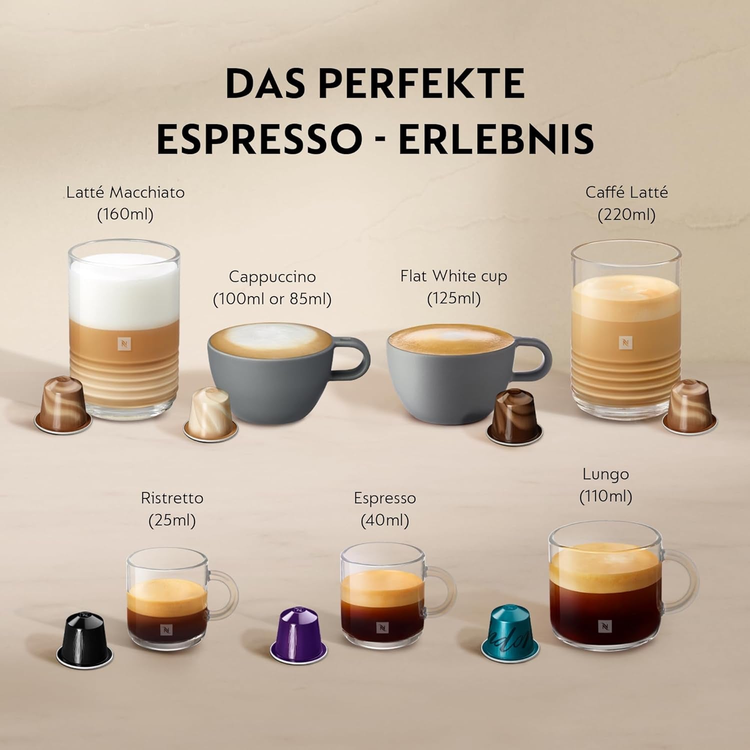 Macchina per caffè espresso a capsule Sage Nespresso SNE800BSS Creatista Plus, acciaio inossidabile spazzolato