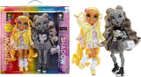 Edizione speciale Rainbow High Shadow High - Le gemelle Madison Sunny e Luna - 2 bambole alla moda in abiti firmati gialli e grigi, mescola e abbina con accessori - Per collezionisti e bambini dai 4 ai 12 anni