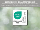 Traumnacht Comoda trapunta in cotone mono per tutte le stagioni, trapunta ideale per le mezze stagioni con fodera in misto cotone, 135 x 200 cm, lavabile, certificata Oeko-Tex, realizzata secondo gli standard di qualità tedeschi. Trapunte e trapunte Naty Shop
