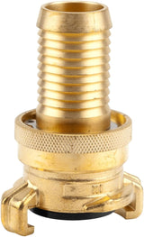 Nipplo filettato in ottone Gardena: connettore in ottone per il collegamento su entrambi i lati, ad es. alle pompe, filettatura tubo 26,5 mm (G 3/4 pollici) (7260-20)